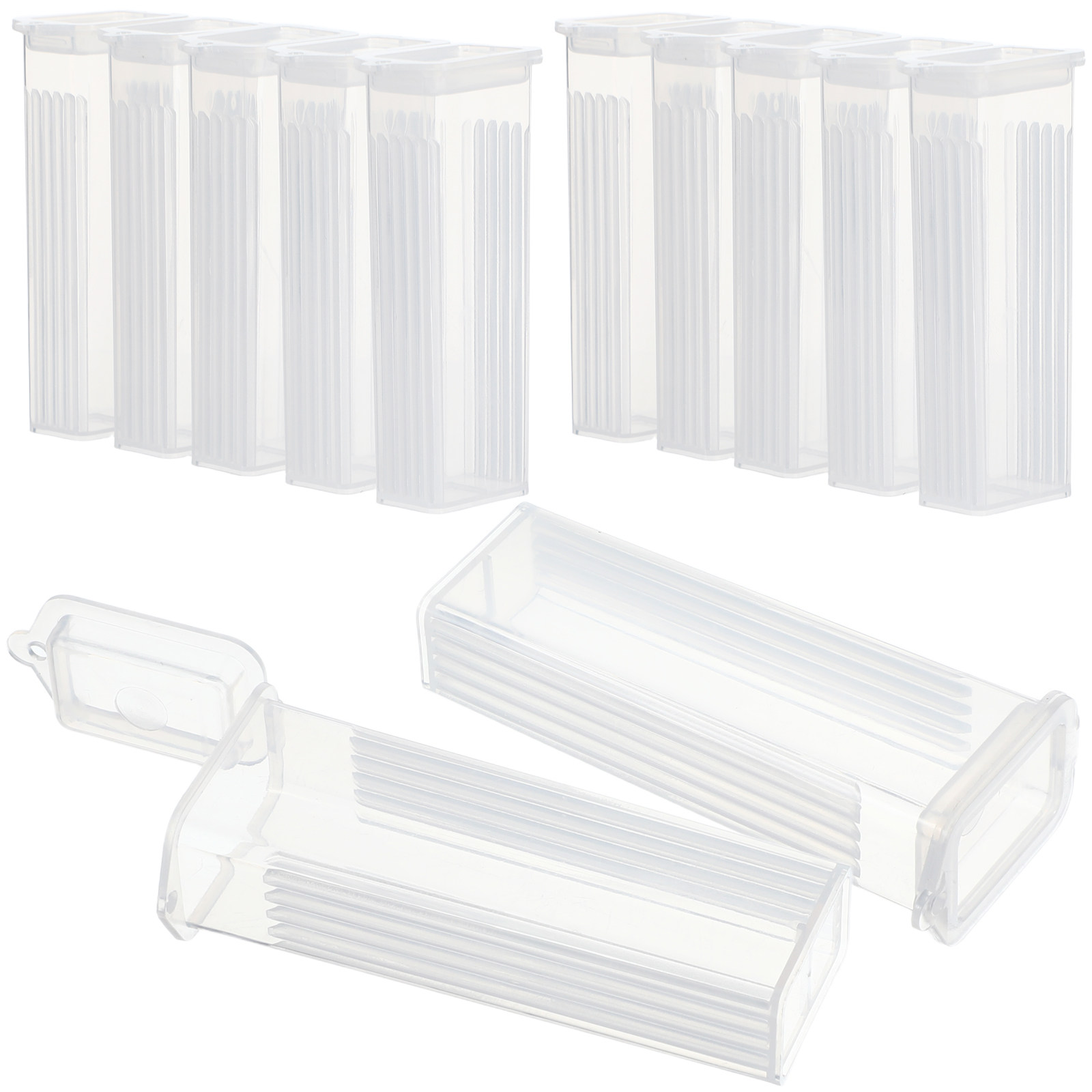 Pathology Slide Storage - 50 Stück Mikroskop-Objektträgerhalter aus Glas und