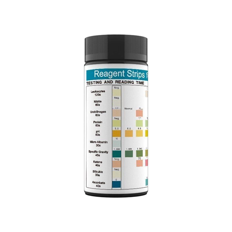 Urinalysis Reagent Strip - VELIF-Gesundheitsüberwachungs-Tester 10-Parameter Urinanalyse-Reagenzstreifen Leukozyten Protein PH