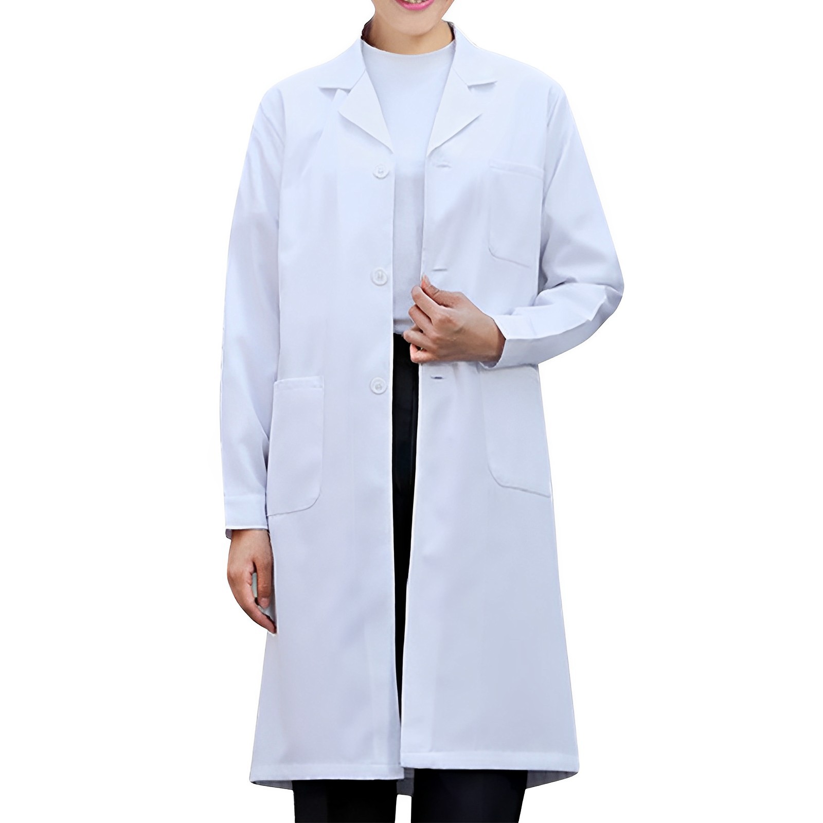Medical Lab Professional - Weißer Laborkittel für Damen, Herren, Studenten,