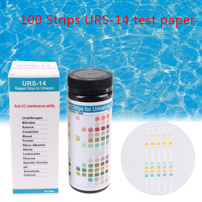 Urinalysis Reagent Strip - URS-14 100 Streifen Urin analyze Reagenz