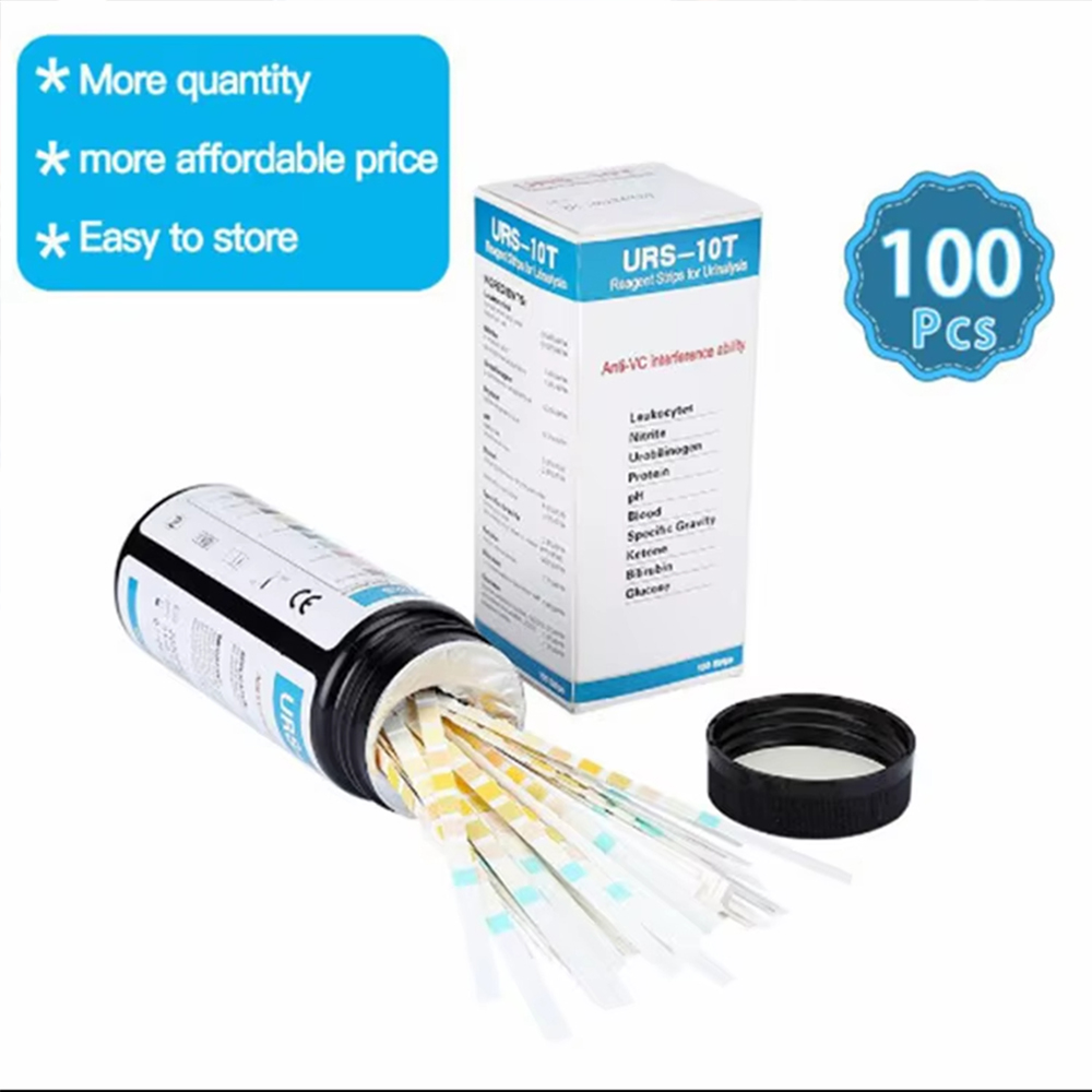 100 Streifen URS-10T Urin-Test – Urinalysis Reagent Strip Bewertung und Preis