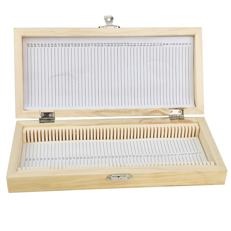 25/50/100 Stück Holz-Mikroskop – Pathology Slide Storage Bewertung und Preis