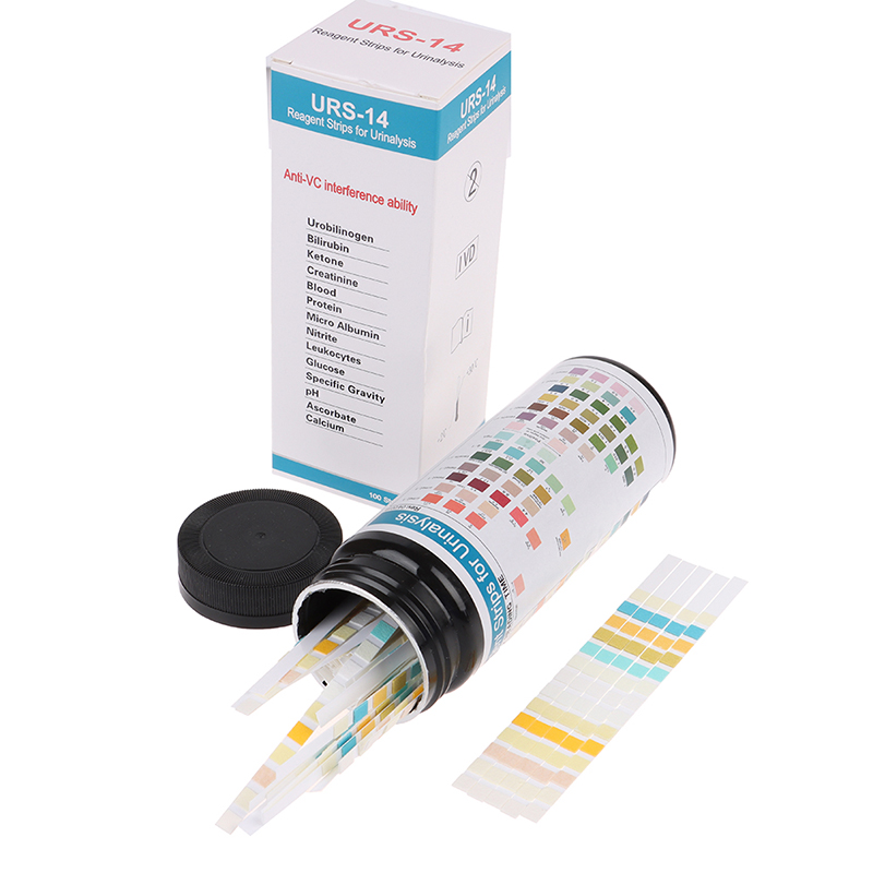 URS-14 100 Streifen Urin analy – Urinalysis Reagent Strip Bewertung und Preis