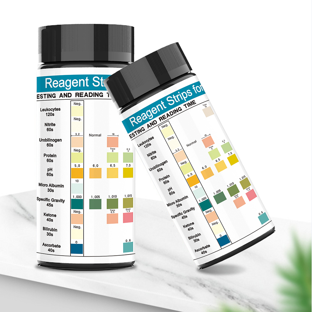 100 Streifen Urinprüfstreifen  – Urinalysis Reagent Strip Bewertung und Preis
