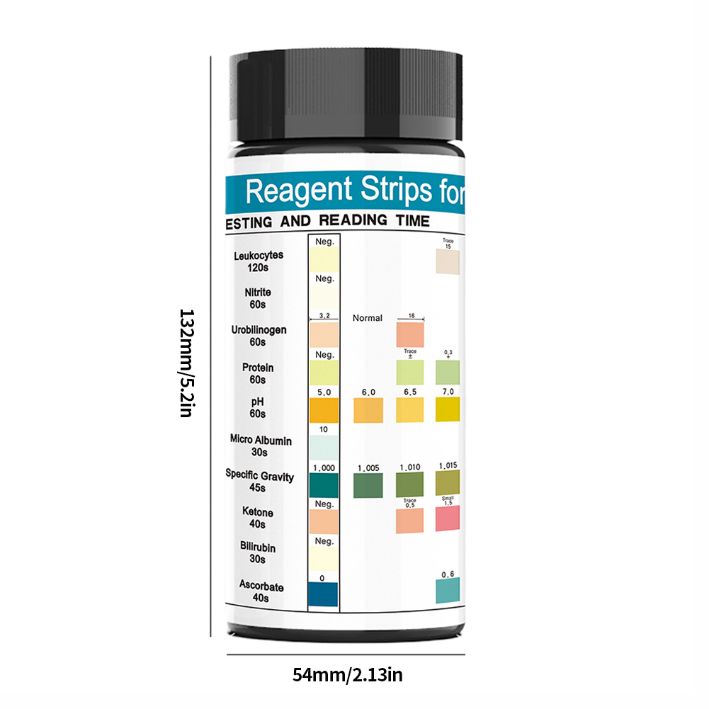 100 Streifen Urinprüfstreifen  – Urinalysis Reagent Strip Bewertung und Preis