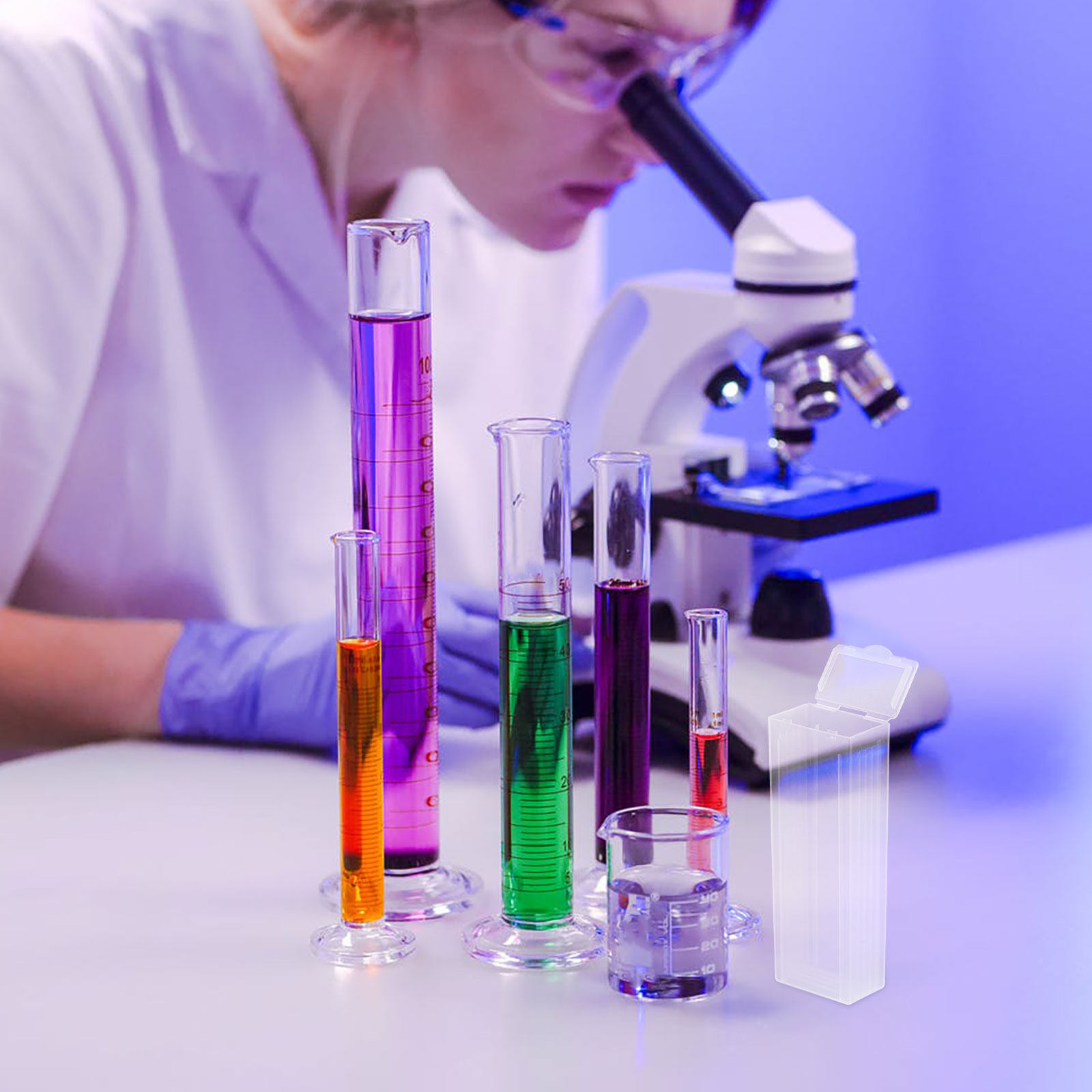 5-teiliger Objektträger aus AB – Pathology Slide Storage Bewertung und Preis