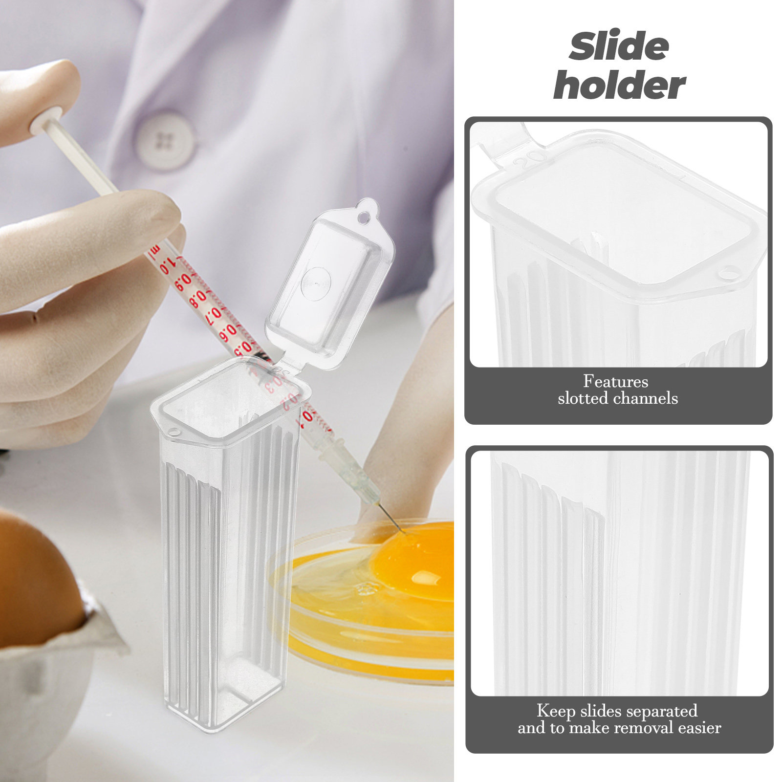 10 Stück Objektträgerboxen aus – Pathology Slide Storage Bewertung und Preis