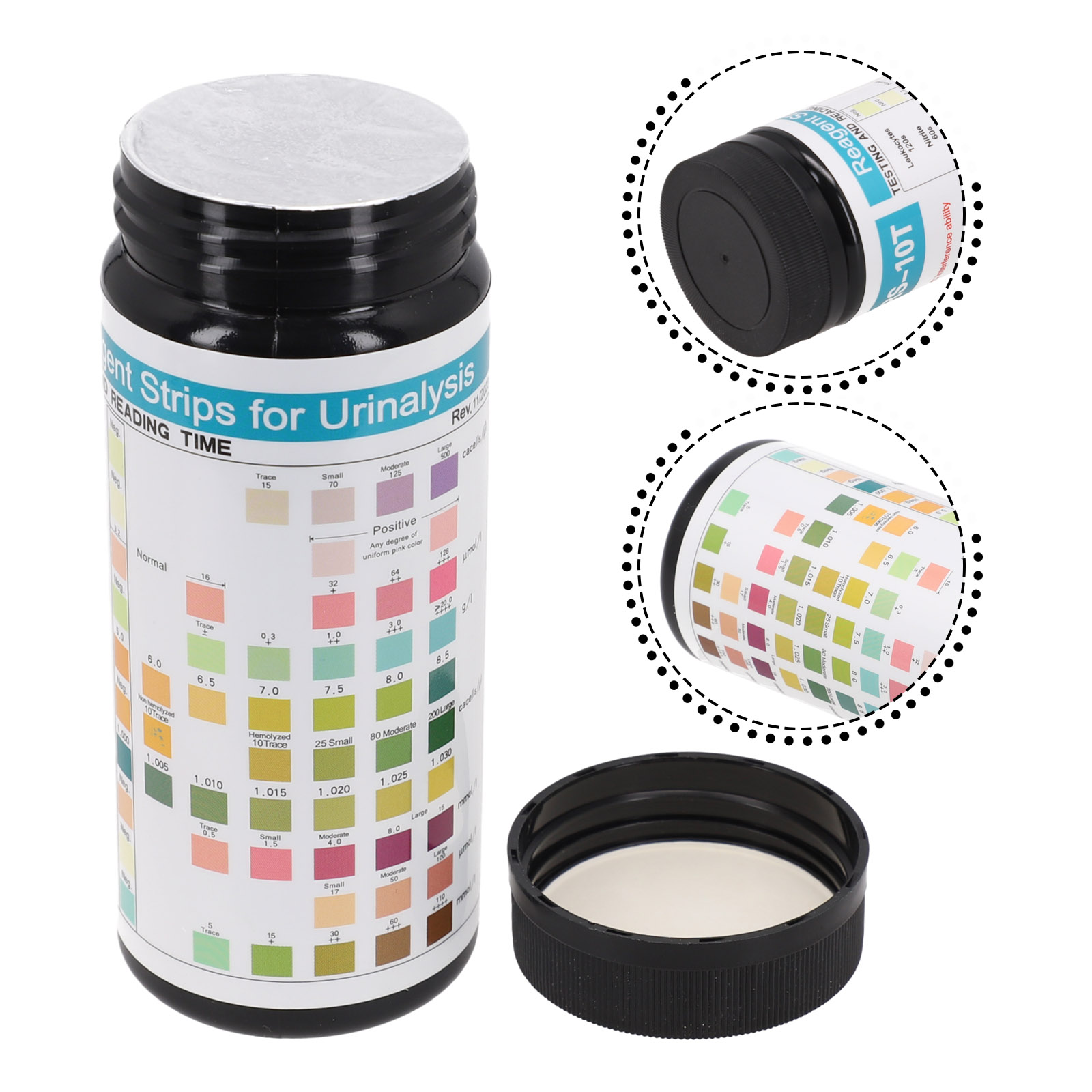 100 Streifen URS-10T Reagenz-U – Urinalysis Reagent Strip Bewertung und Preis